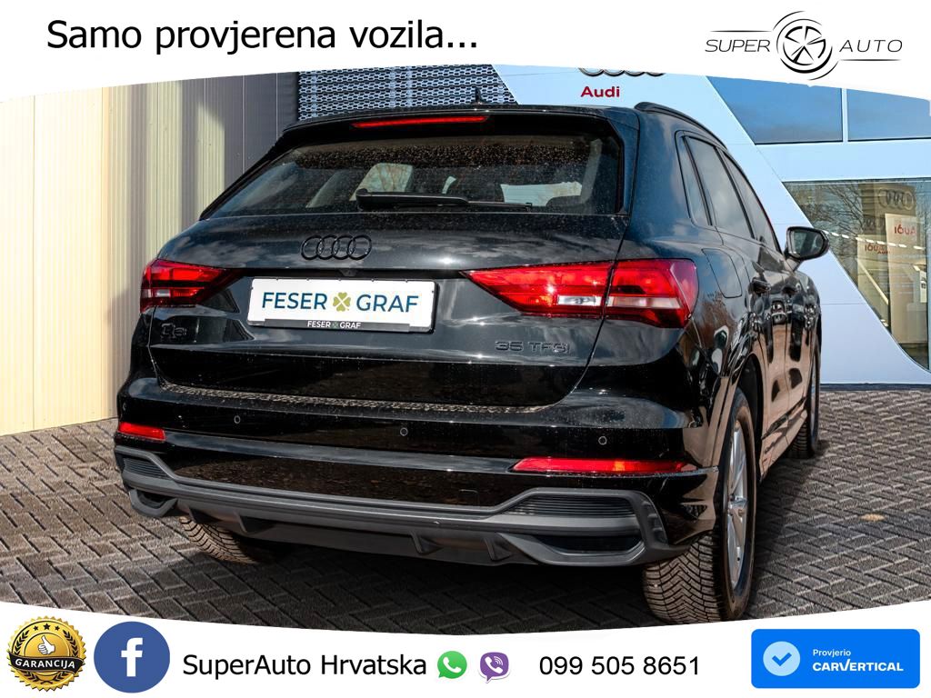 Audi Q3 35 TFSI (150 KS) S tronic 2x S line LED+GR SJED+ACC