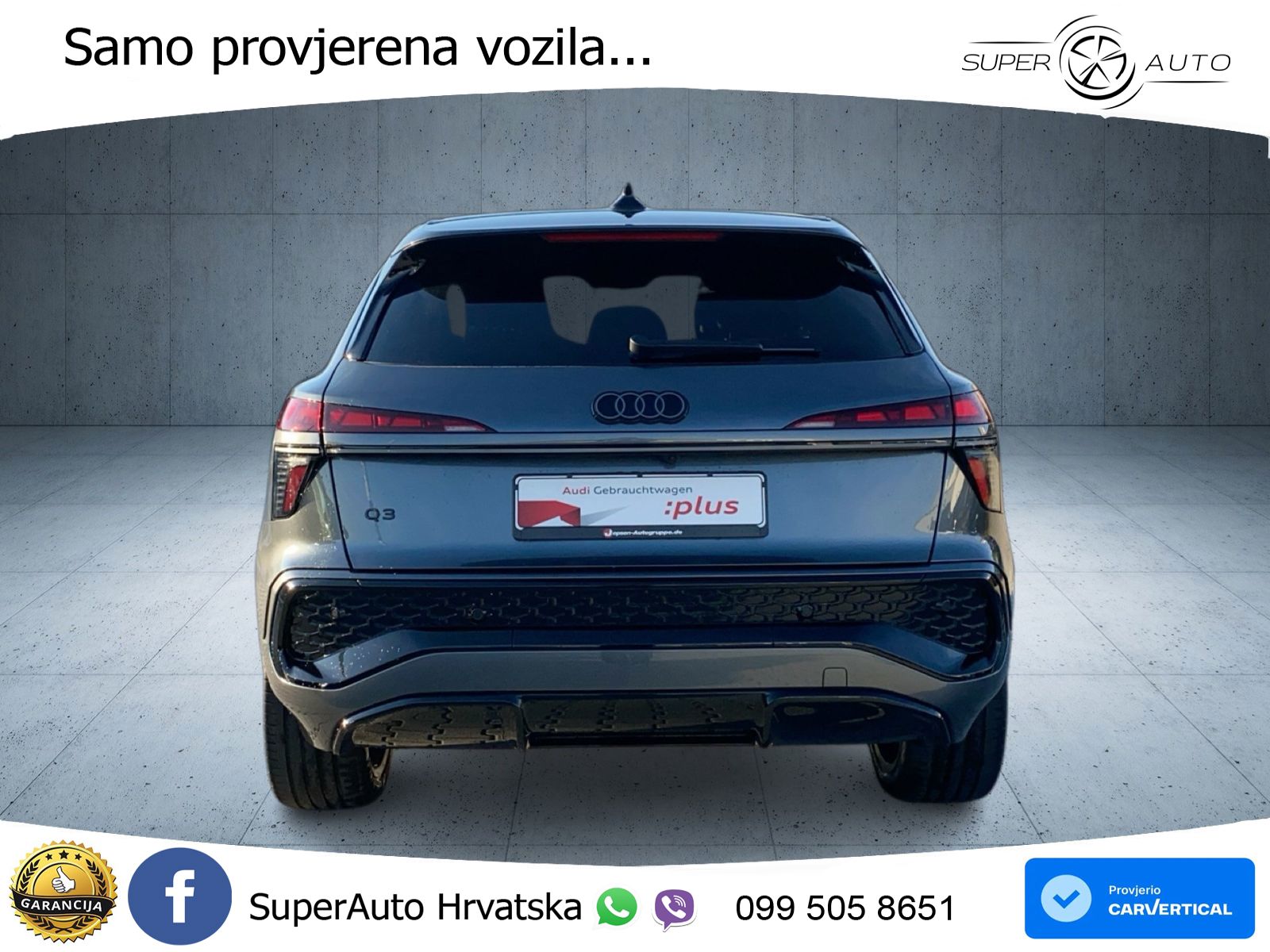 Audi Q3 1.5 TFSIe (272 KS) S tronic S line LED+GR SJED+ACC