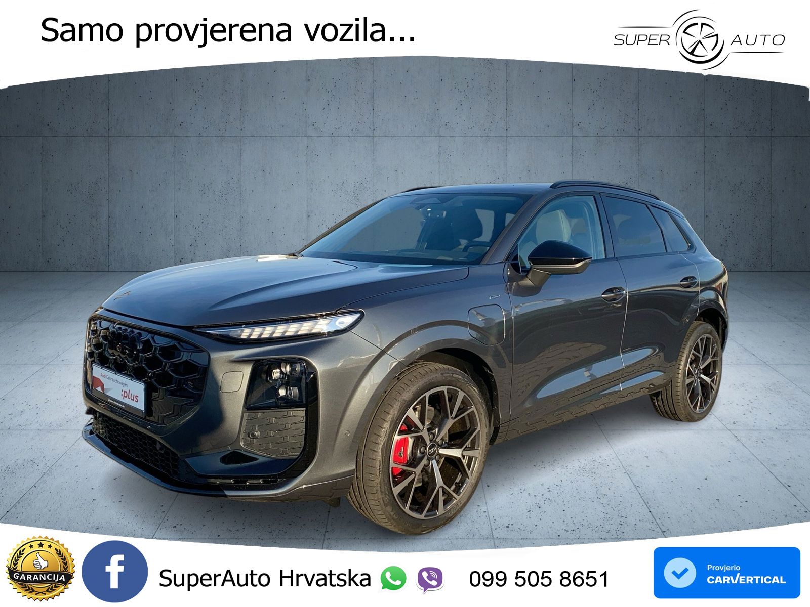 Audi Q3 1.5 TFSIe (272 KS) S tronic S line LED+GR SJED+ACC