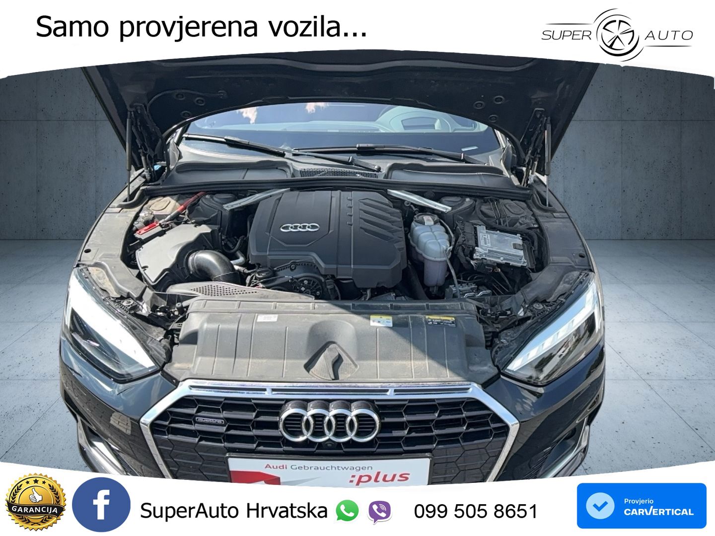 Audi A5 Sportback  40 TFSI (204 KS) quattro S tronic LED+GR SJED+ACC