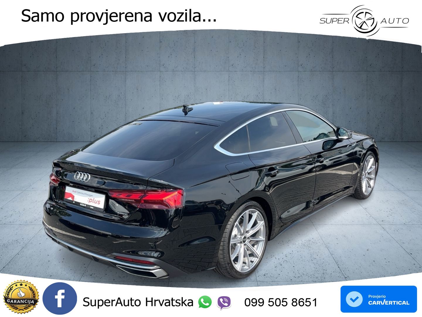 Audi A5 Sportback  40 TFSI (204 KS) quattro S tronic LED+GR SJED+ACC