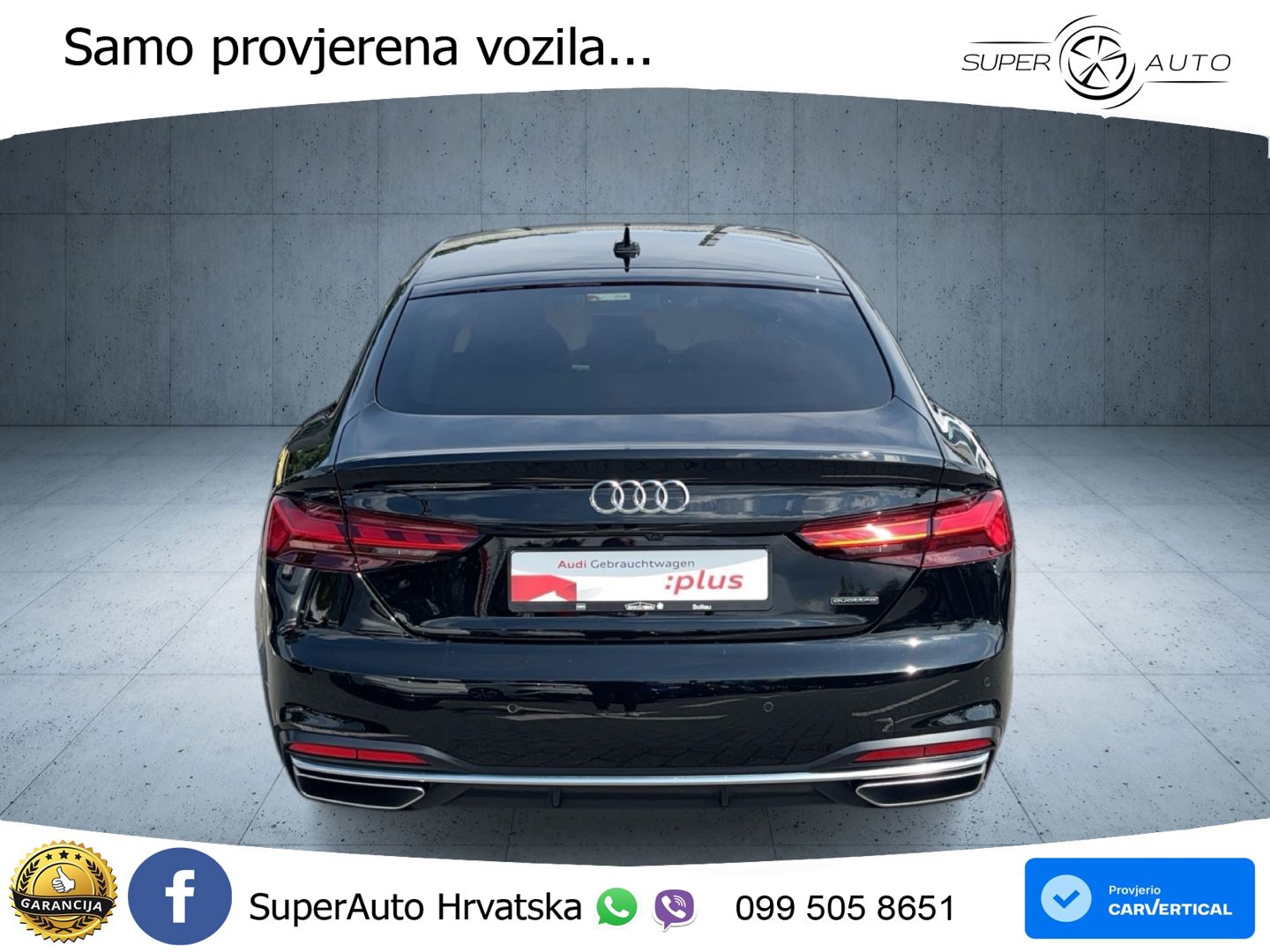 Audi A5 Sportback  40 TFSI (204 KS) quattro S tronic LED+GR SJED+ACC