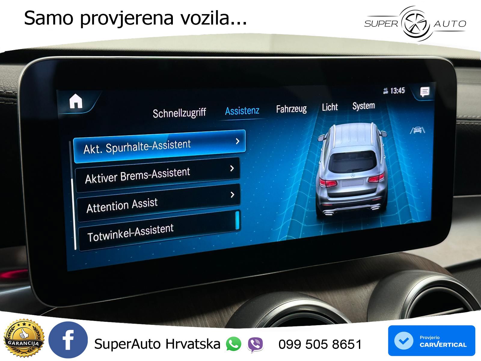 Mercedes GLC 220d (194 KS) 4MATIC G-TRONIC AMG LED+GR SJED+ACC