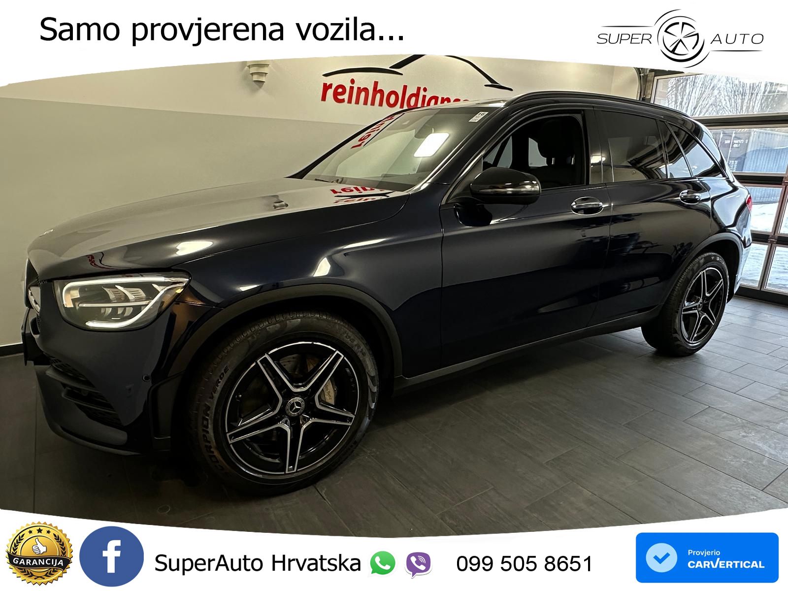 Mercedes GLC 220d (194 KS) 4MATIC G-TRONIC AMG LED+GR SJED+ACC