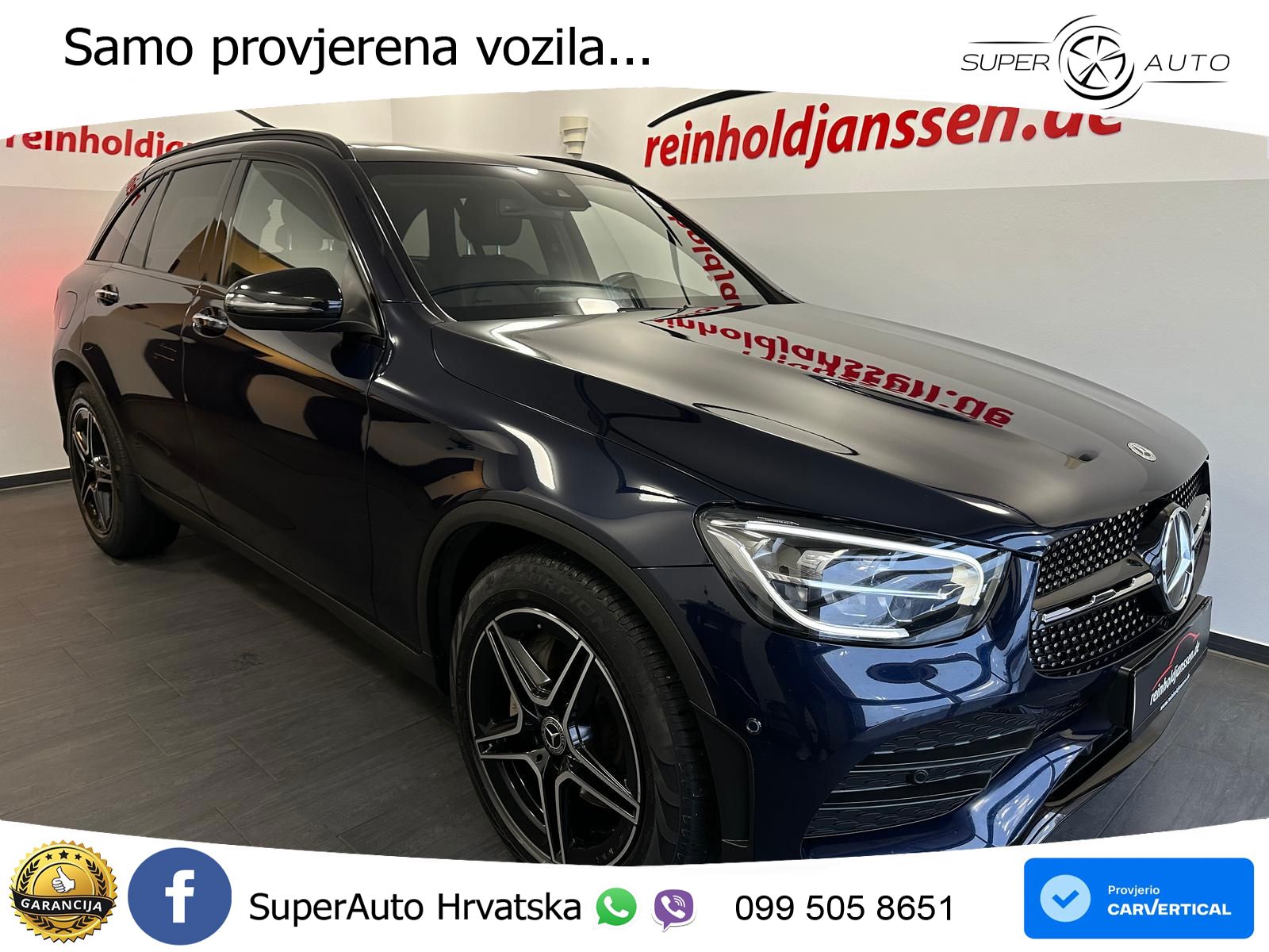 Mercedes GLC 220d (194 KS) 4MATIC G-TRONIC AMG LED+GR SJED+ACC