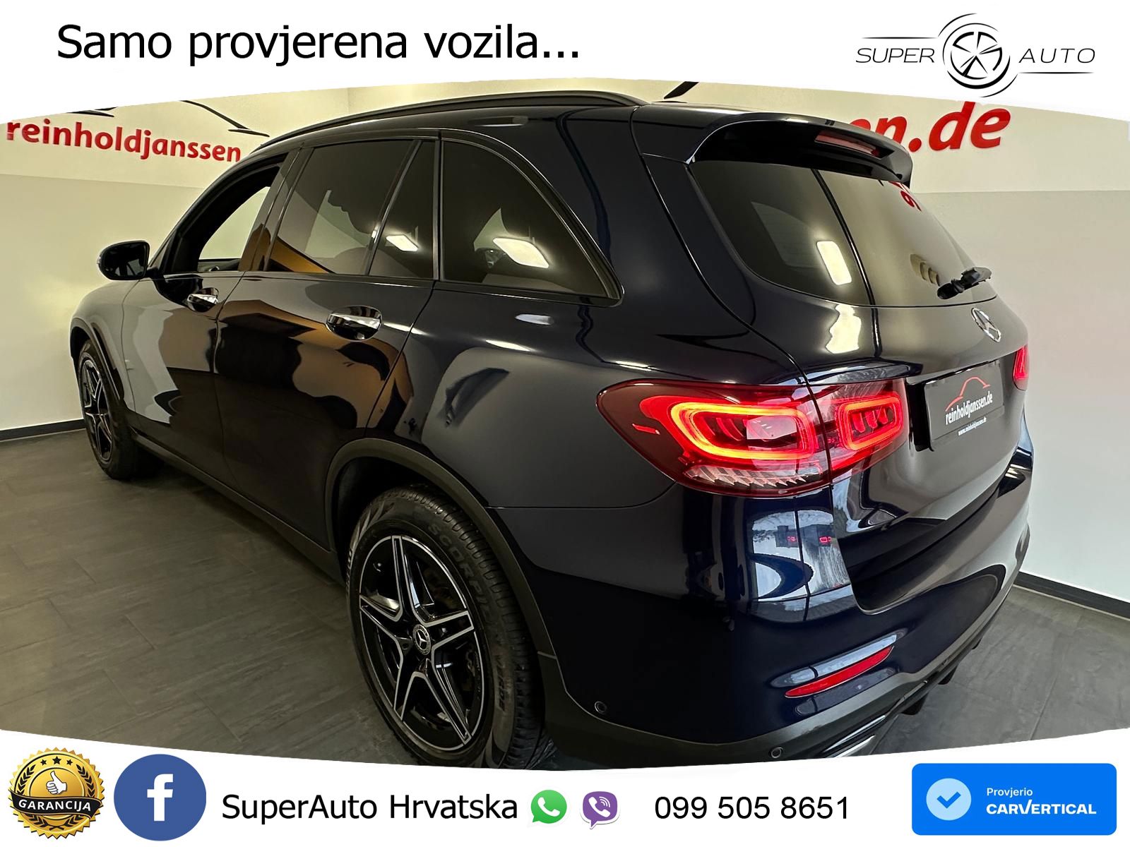 Mercedes GLC 220d (194 KS) 4MATIC G-TRONIC AMG LED+GR SJED+ACC