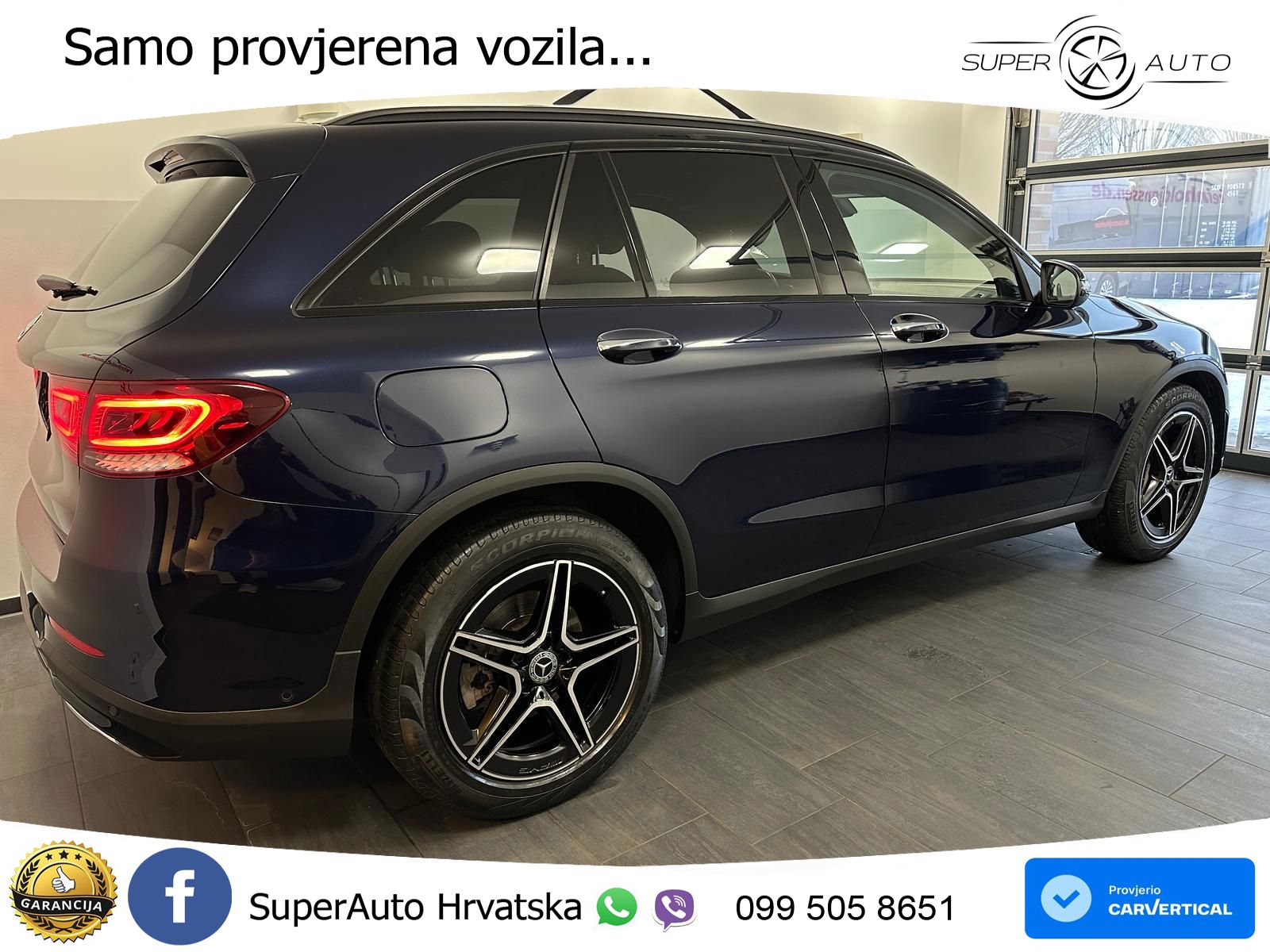 Mercedes GLC 220d (194 KS) 4MATIC G-TRONIC AMG LED+GR SJED+ACC