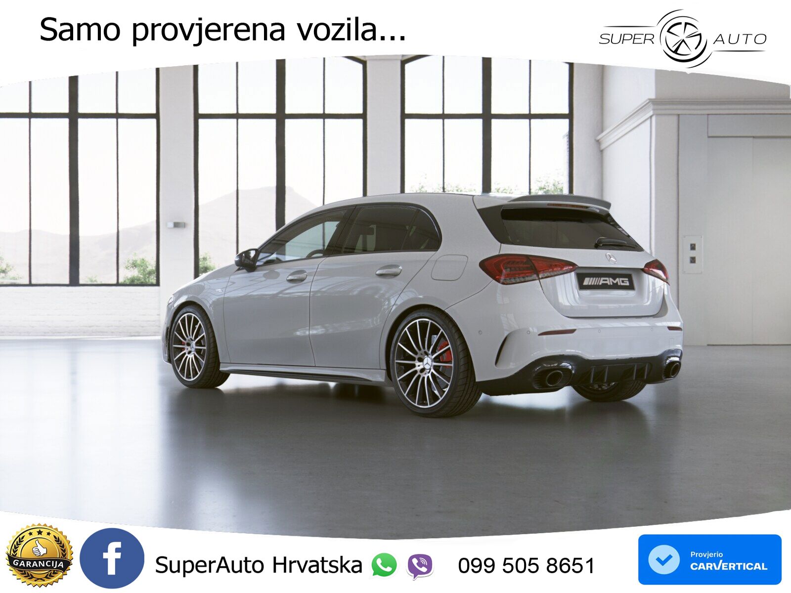Mercedes-Benz AMG A 35 4MATIC AMG SPEEDSHIFT DCT LED+GR SJED+ACC
