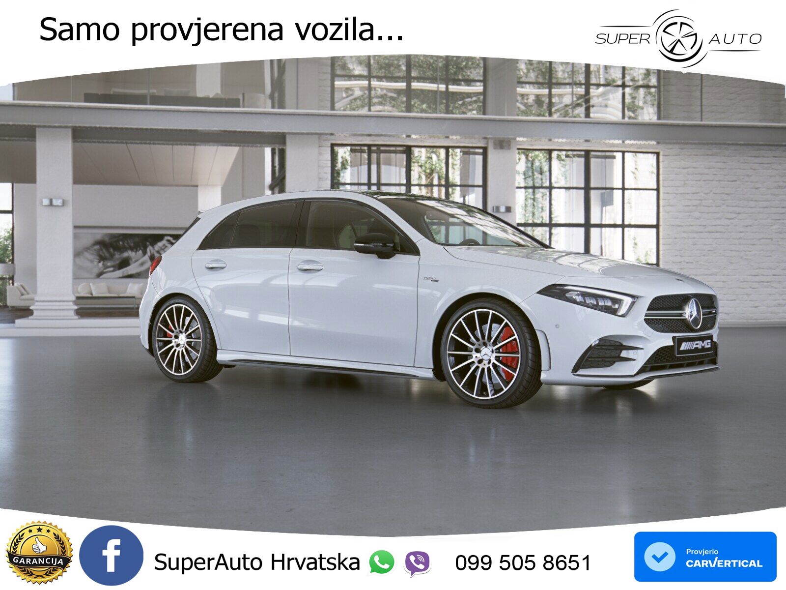 Mercedes-Benz AMG A 35 4MATIC AMG SPEEDSHIFT DCT LED+GR SJED+ACC