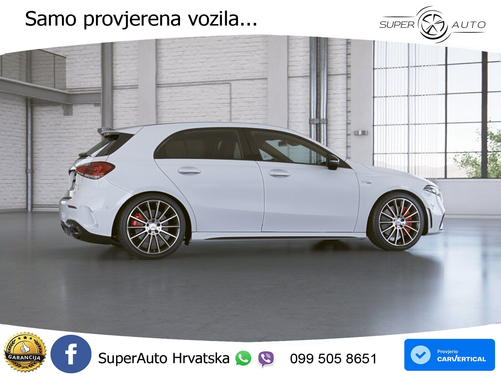 Mercedes-Benz AMG A 35 4MATIC AMG SPEEDSHIFT DCT LED+GR SJED+ACC