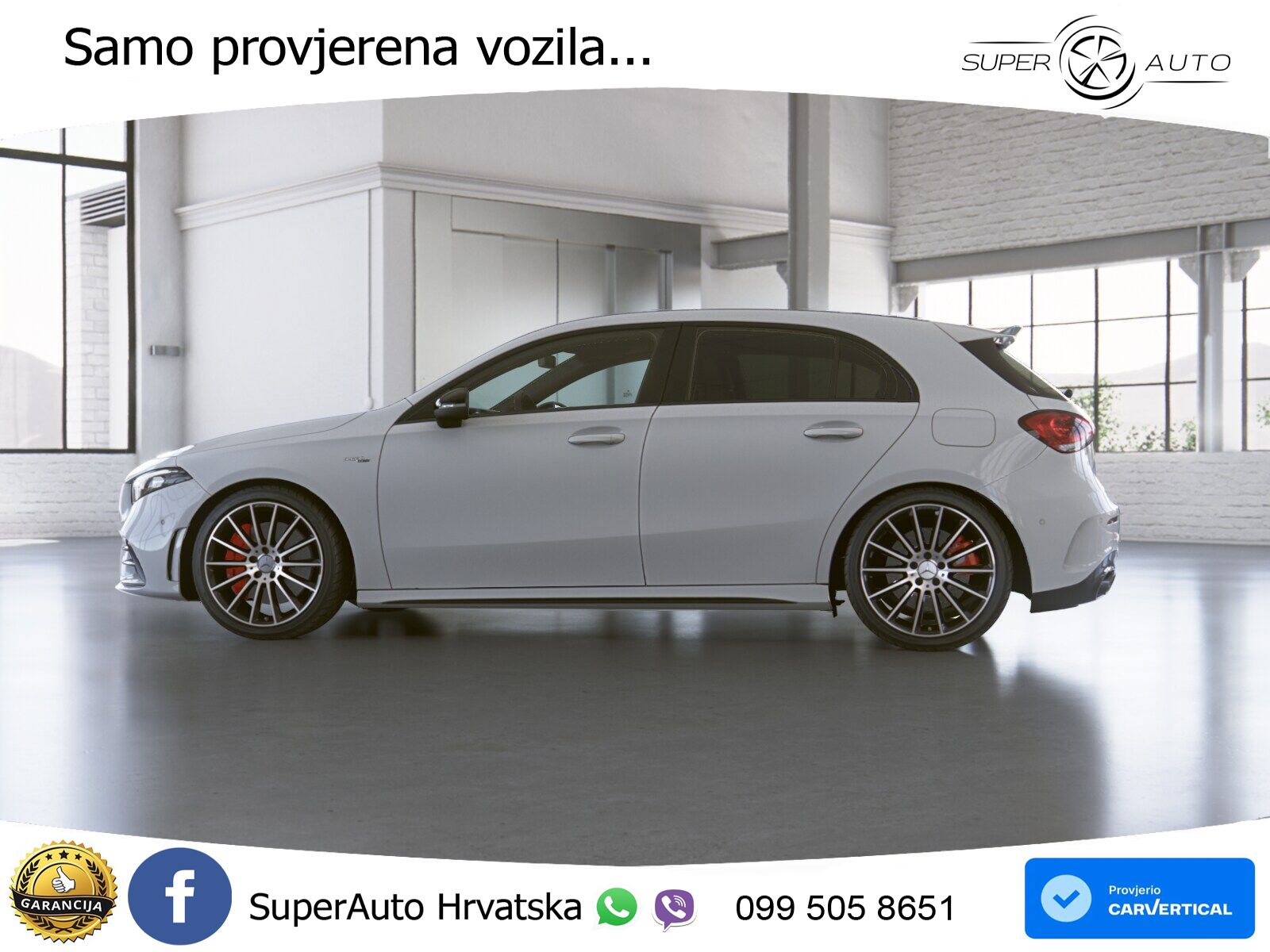 Mercedes-Benz AMG A 35 4MATIC AMG SPEEDSHIFT DCT LED+GR SJED+ACC