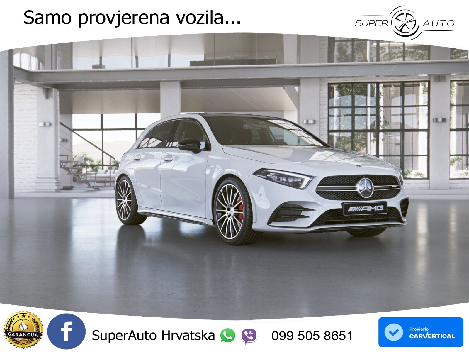 Mercedes-Benz AMG A 35 4MATIC AMG SPEEDSHIFT DCT LED+GR SJED+ACC
