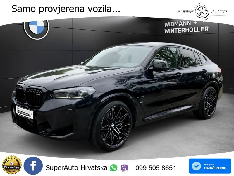 BMW X4 M Competition 3.0 (510 KS) xDrive Steptronic LED+GR SJED+ACC