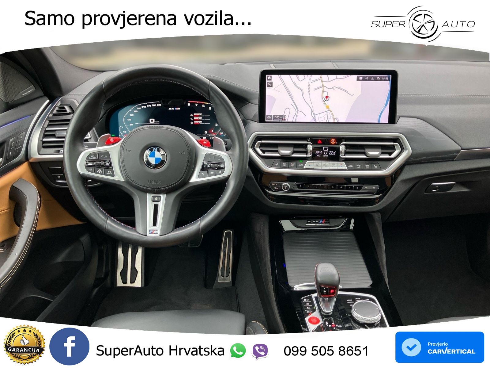 BMW X4 M Competition 3.0 (510 KS) xDrive Steptronic LED+GR SJED+ACC