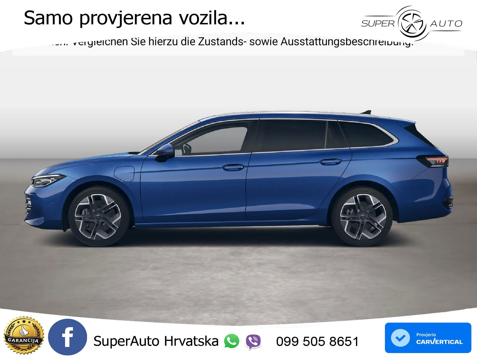 Volkswagen Passat Variant 1.5 TSI (204 KS) eHybrid DSG LED+GR SJED+ACC