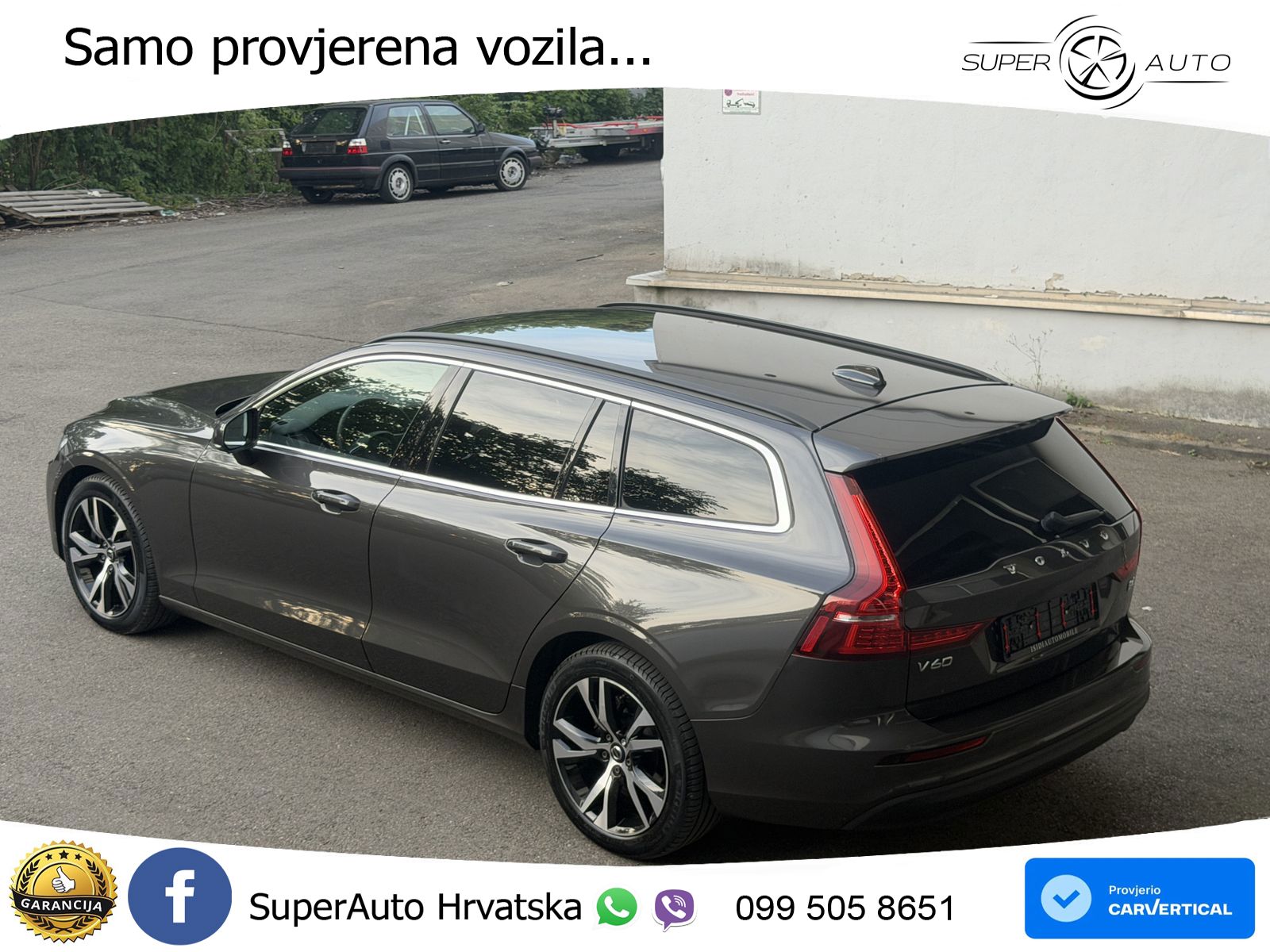 Volvo V60 2.0 B4 Benzin DCT LED+GR SJED+ACC