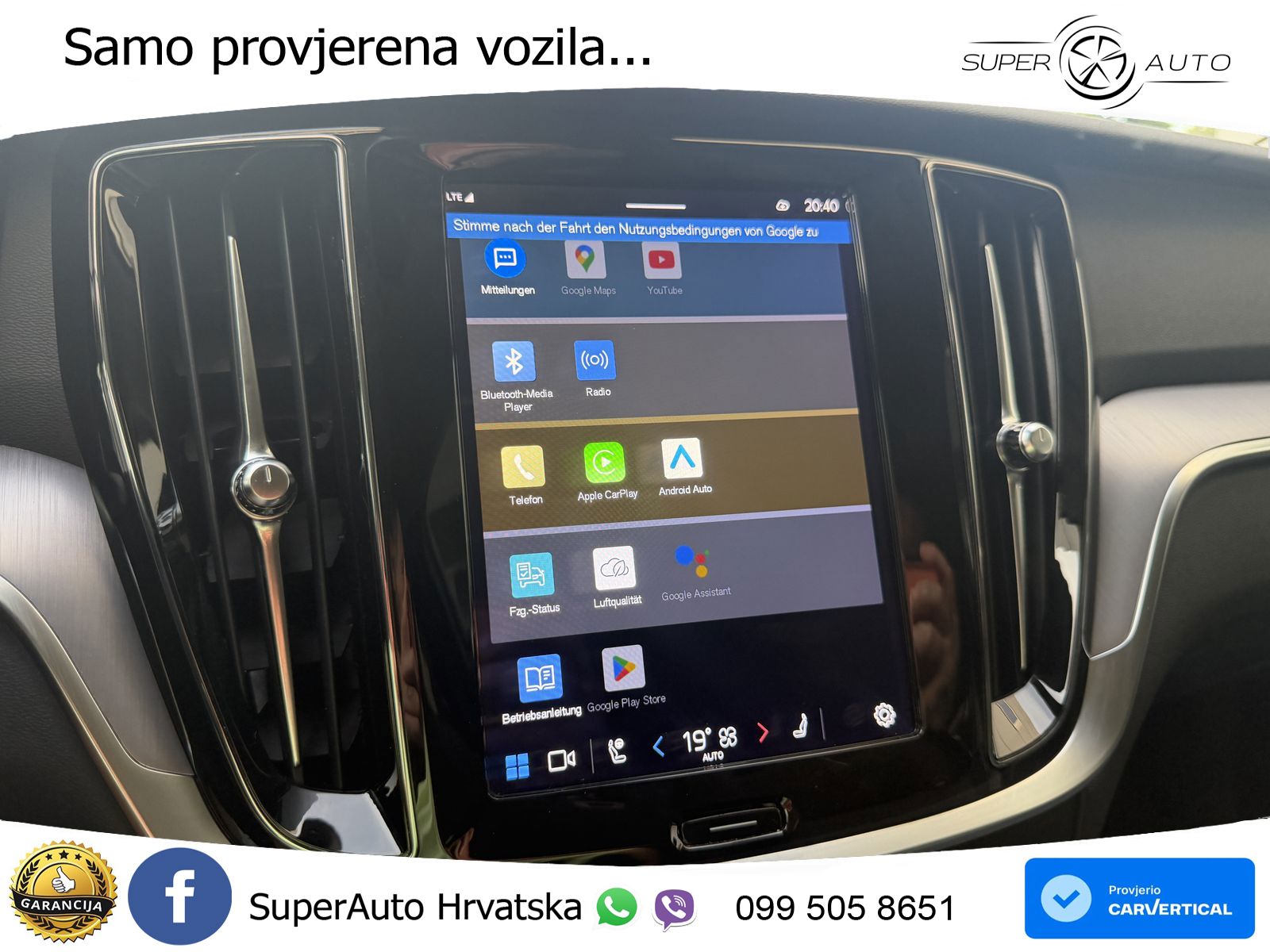 Volvo V60 2.0 B4 Benzin DCT LED+GR SJED+ACC