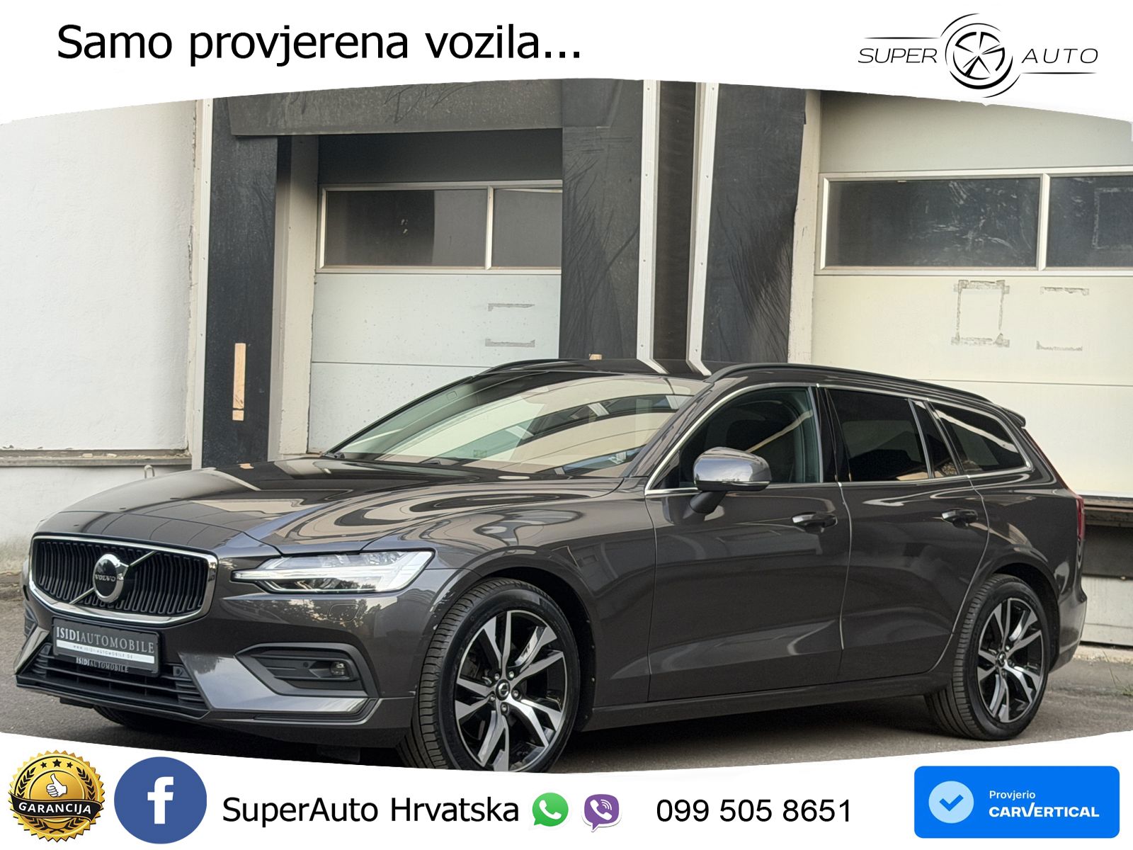 Volvo V60 2.0 B4 Benzin DCT LED+GR SJED+ACC