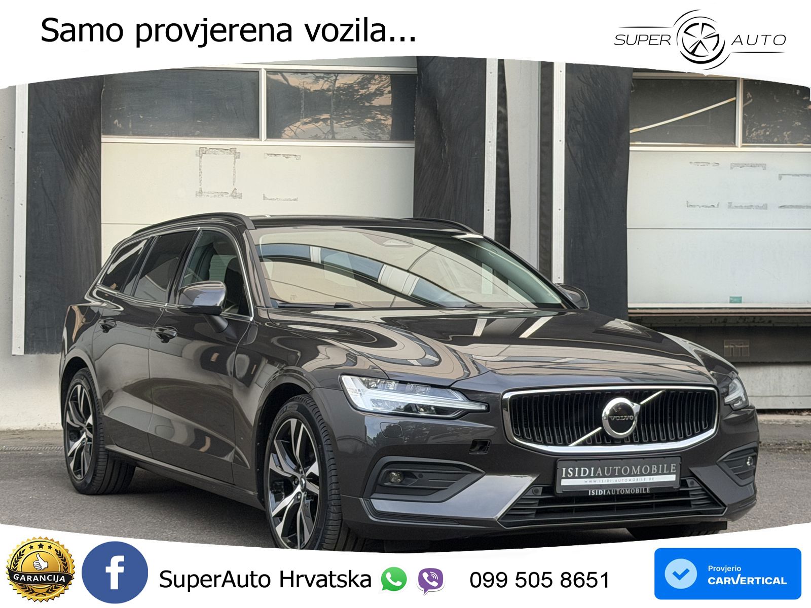 Volvo V60 2.0 B4 Benzin DCT LED+GR SJED+ACC