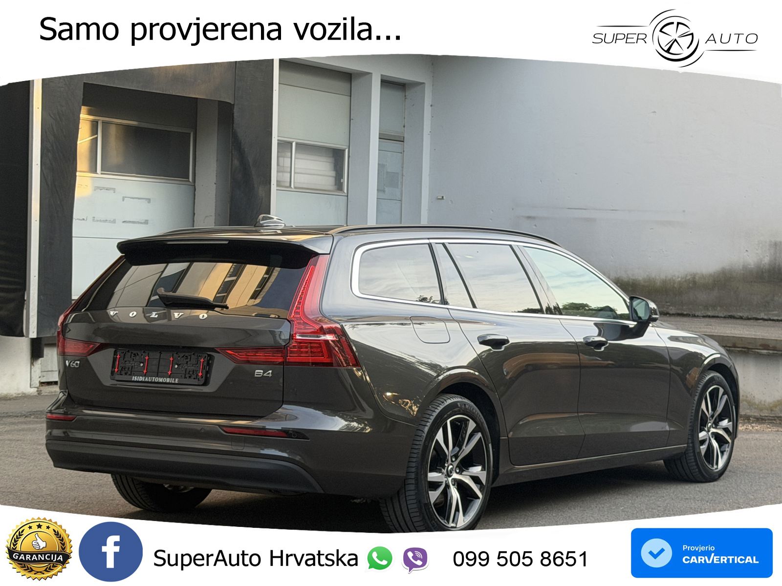 Volvo V60 2.0 B4 Benzin DCT LED+GR SJED+ACC