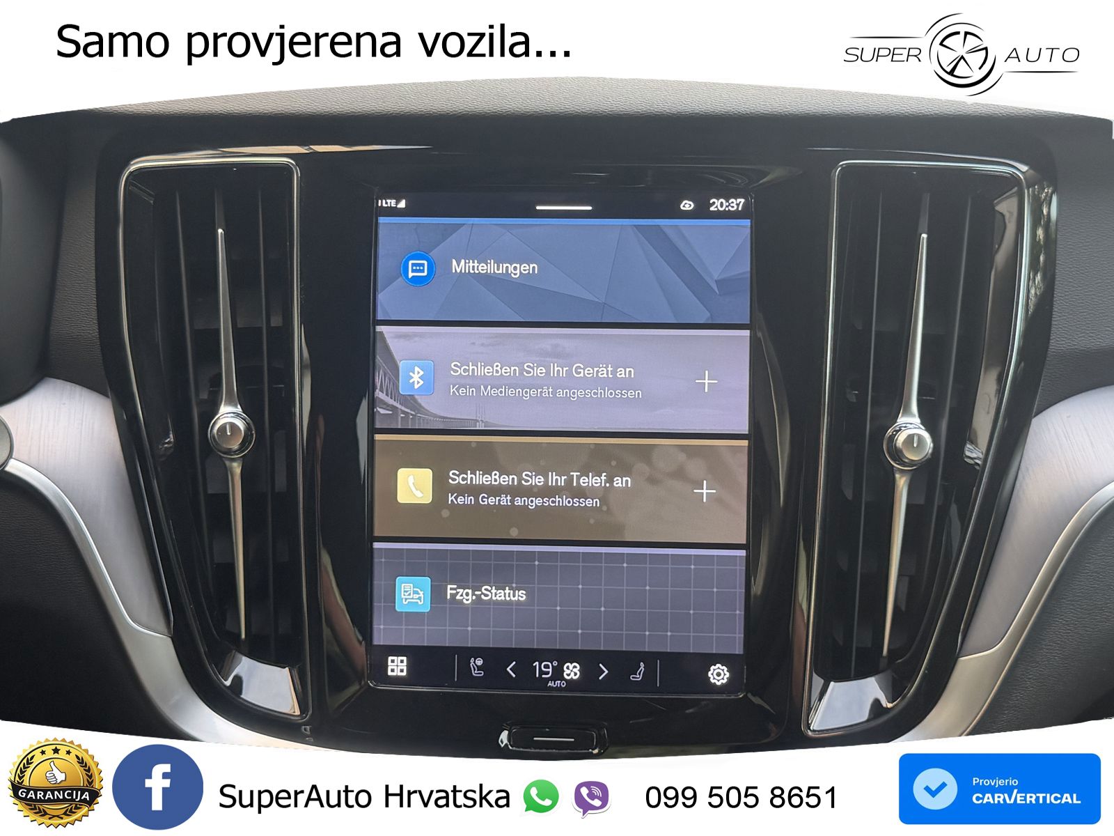 Volvo V60 2.0 B4 Benzin DCT LED+GR SJED+ACC