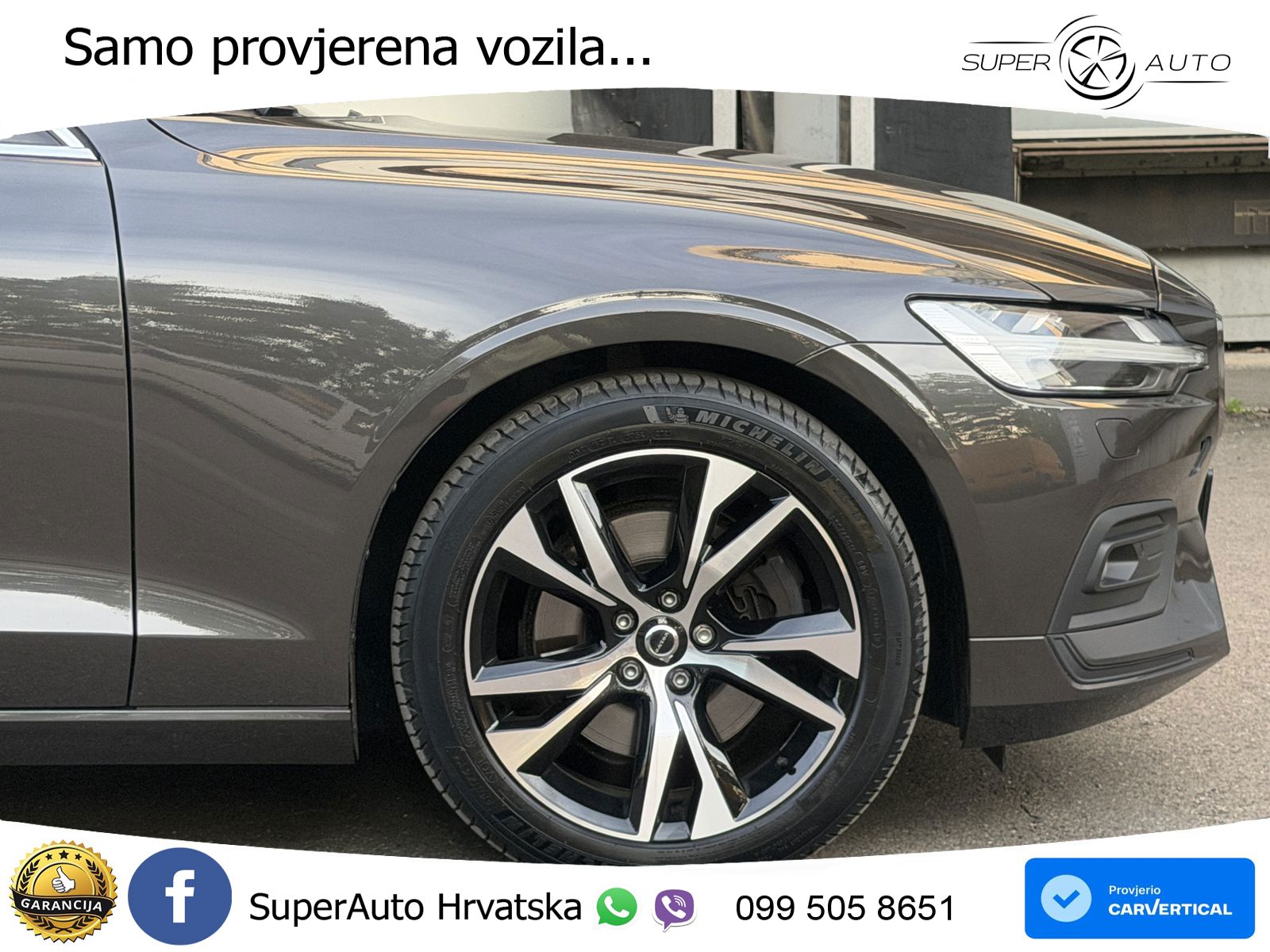 Volvo V60 2.0 B4 Benzin DCT LED+GR SJED+ACC