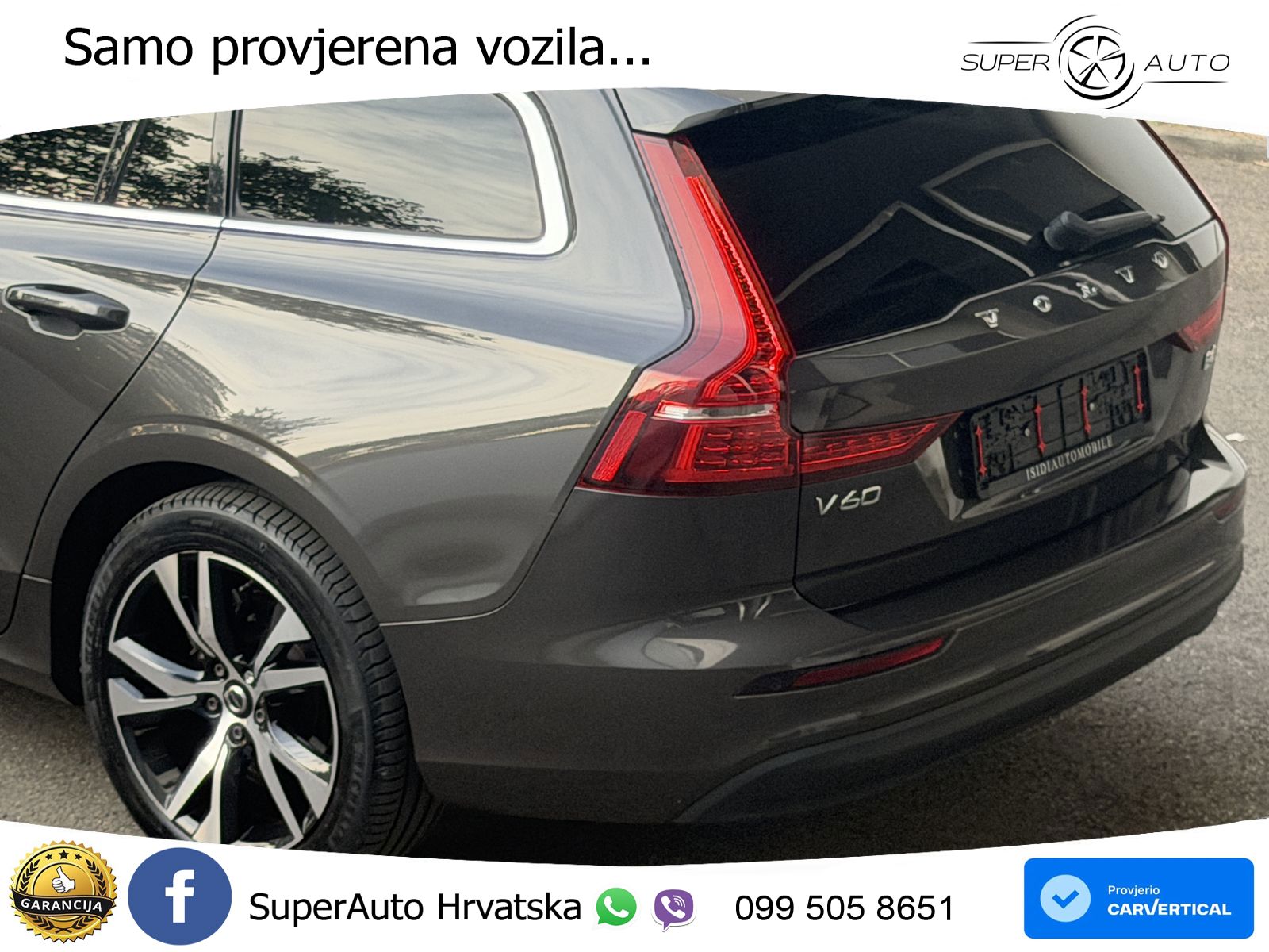 Volvo V60 2.0 B4 Benzin DCT LED+GR SJED+ACC