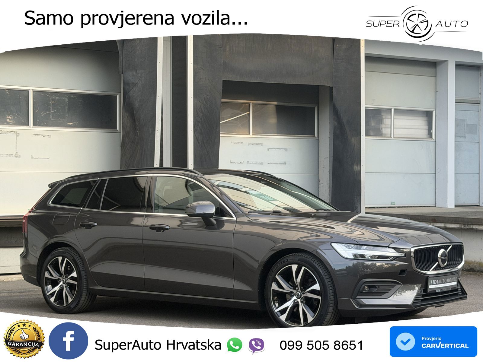 Volvo V60 2.0 B4 Benzin DCT LED+GR SJED+ACC
