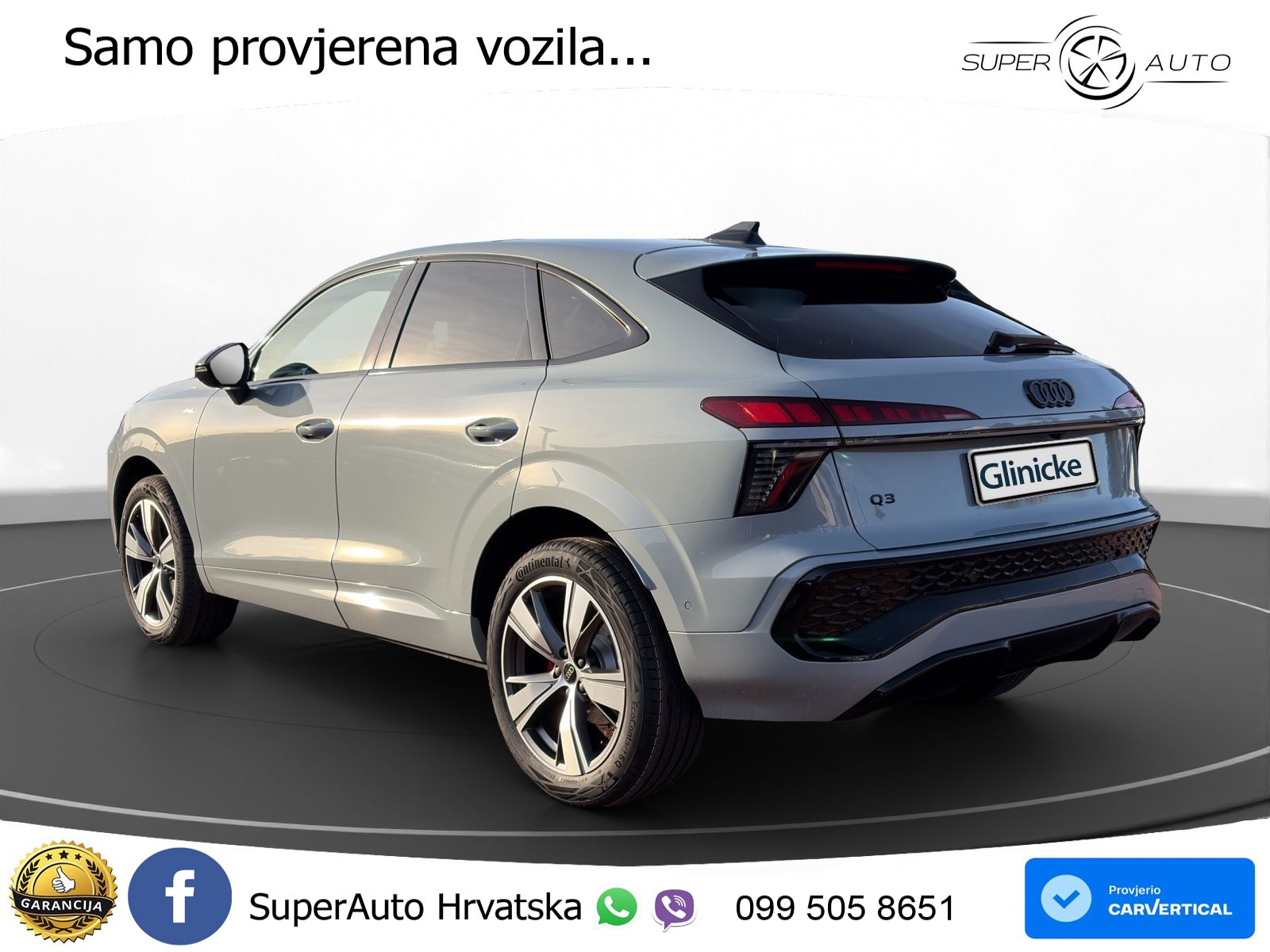 Audi Q3 Sportback 1.5 TFSI (150 KS) S tronic S line