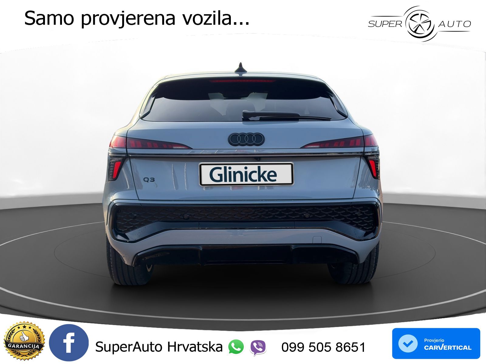 Audi Q3 Sportback 1.5 TFSI (150 KS) S tronic S line