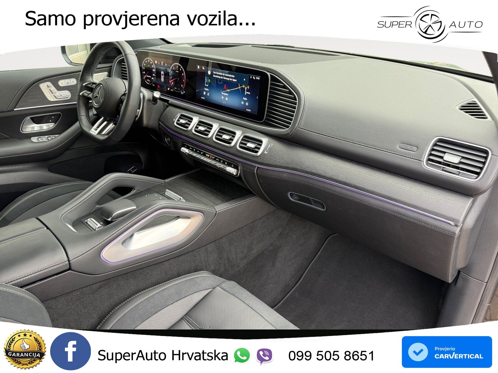 Mercedes AMG GLE 53 (435 KS) EQ Boost 4MATIC+ AMG SPEEDSHIFT TCT 9G ZRAČNI+ACC+GR SJED+KAM+PANO