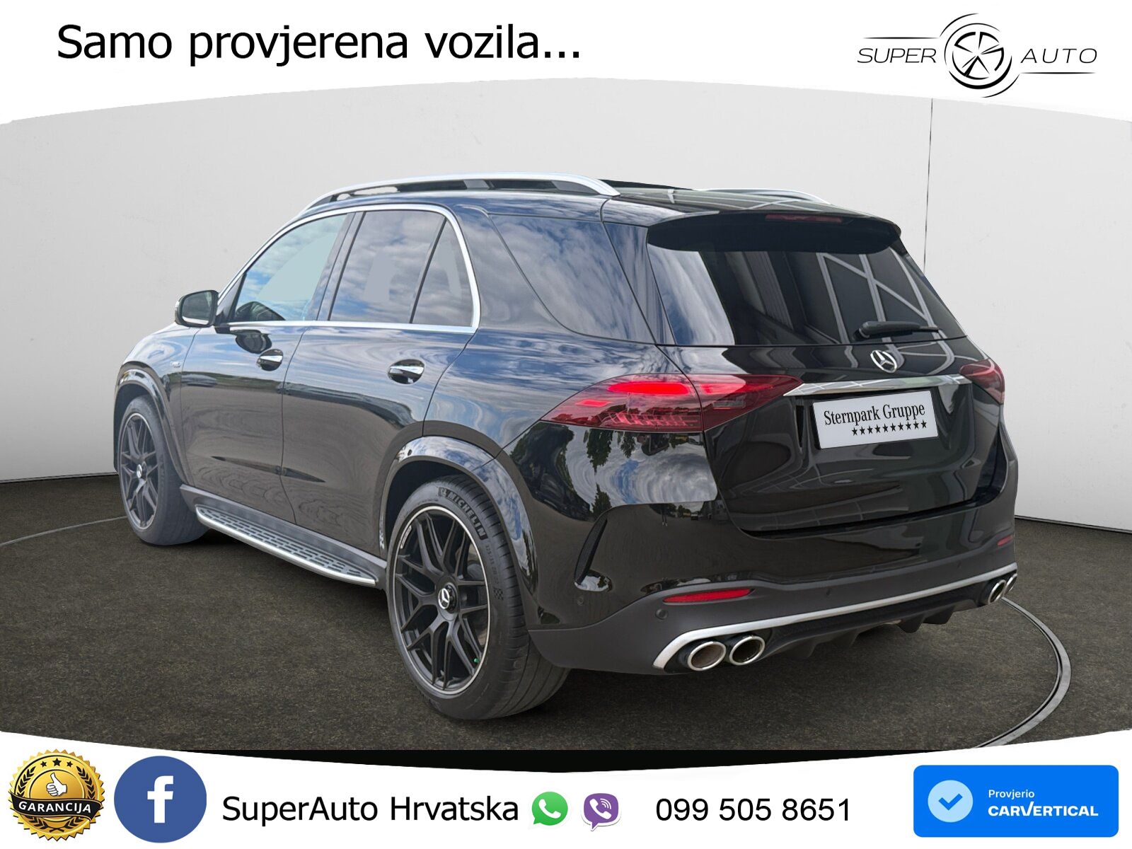 Mercedes AMG GLE 53 (435 KS) EQ Boost 4MATIC+ AMG SPEEDSHIFT TCT 9G ZRAČNI+ACC+GR SJED+KAM+PANO