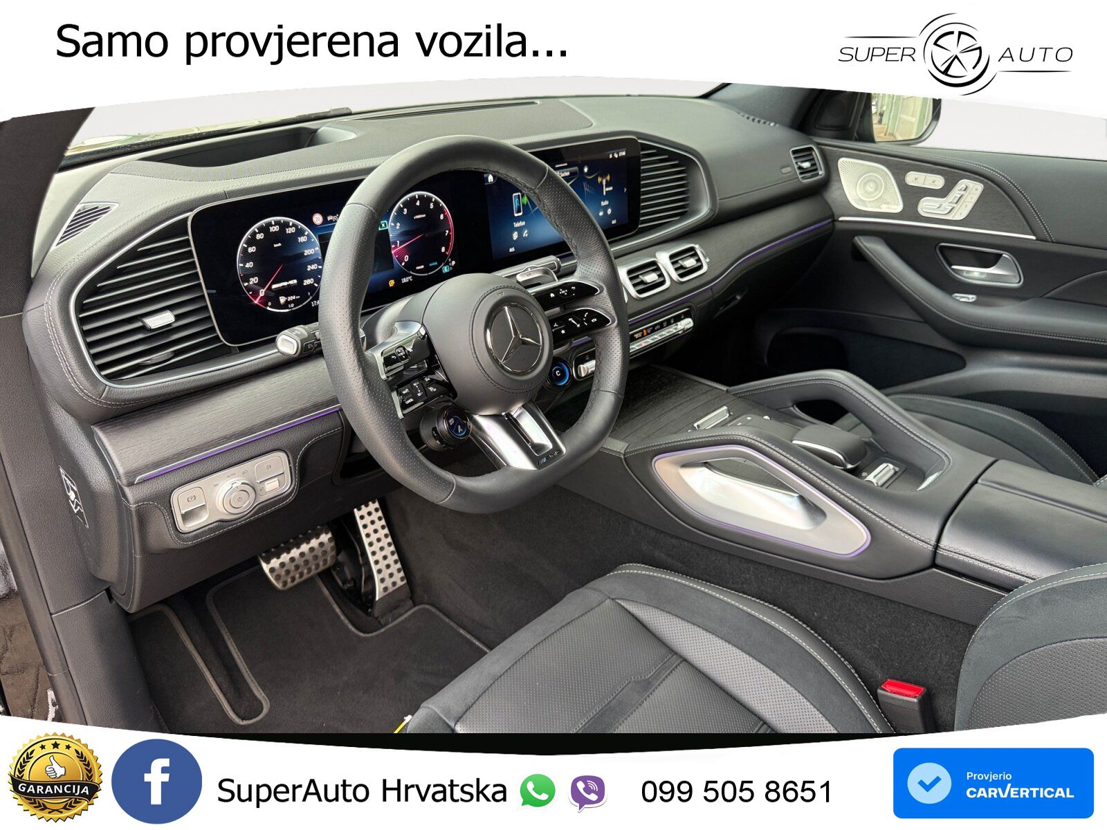 Mercedes AMG GLE 53 (435 KS) EQ Boost 4MATIC+ AMG SPEEDSHIFT TCT 9G ZRAČNI+ACC+GR SJED+KAM+PANO