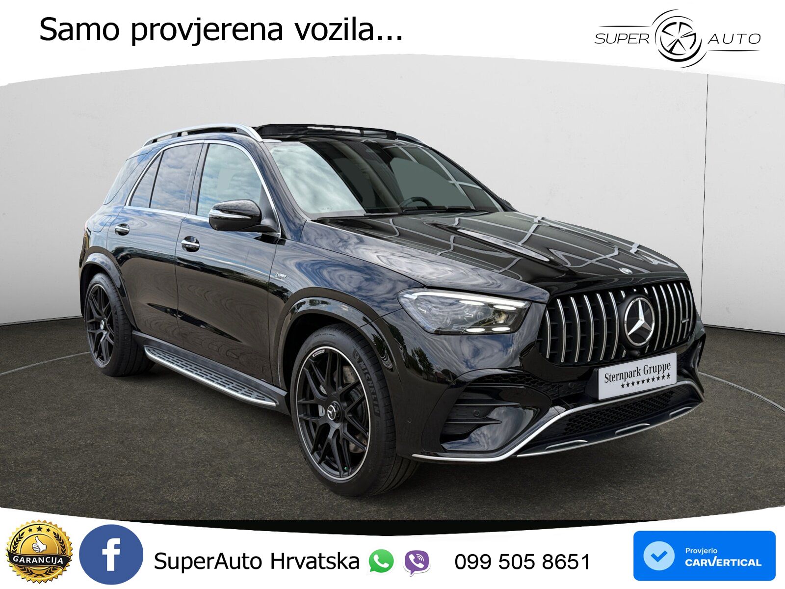 Mercedes AMG GLE 53 (435 KS) EQ Boost 4MATIC+ AMG SPEEDSHIFT TCT 9G ZRAČNI+ACC+GR SJED+KAM+PANO
