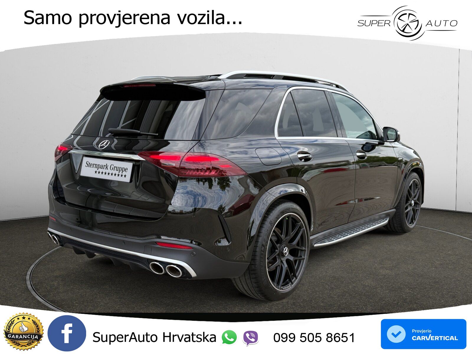 Mercedes AMG GLE 53 (435 KS) EQ Boost 4MATIC+ AMG SPEEDSHIFT TCT 9G ZRAČNI+ACC+GR SJED+KAM+PANO