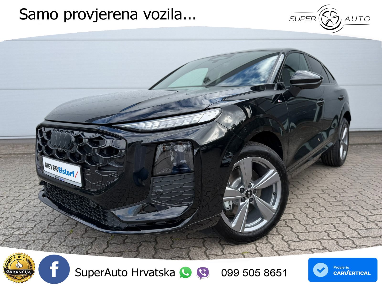 Audi Q3 III Sportback 2.0 TFSI (204 KS) quattro S tronic S line LED+GR SJED+ACC