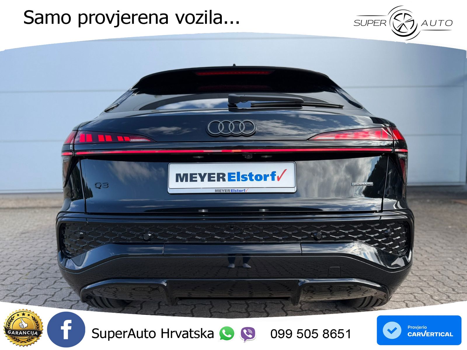 Audi Q3 III Sportback 2.0 TFSI (204 KS) quattro S tronic S line LED+GR SJED+ACC