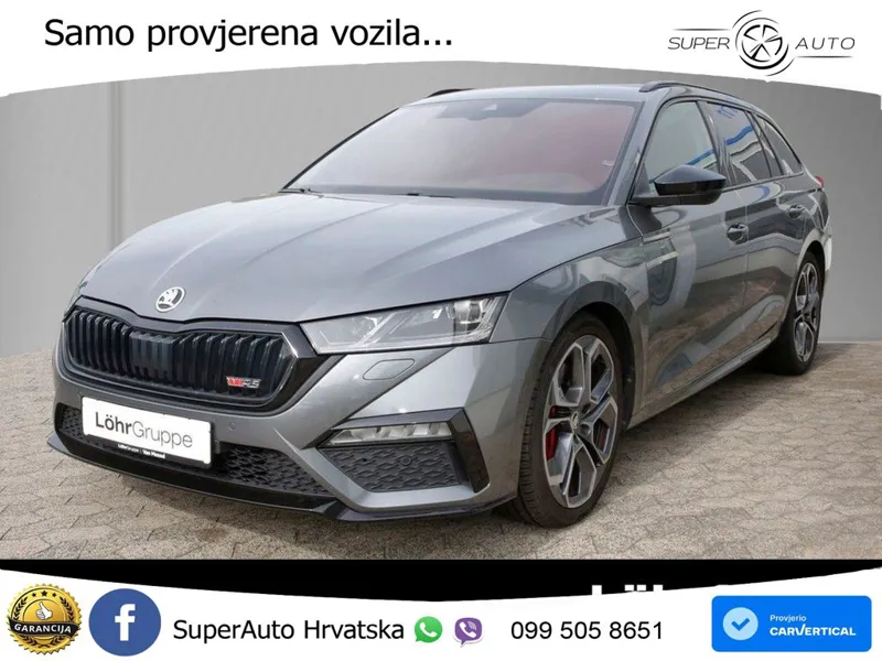Škoda Octavia Combi RS 2.0 TSI (245 KS) LED+GR SJED+ACC