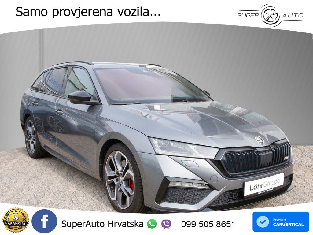 Škoda Octavia Combi RS 2.0 TSI (245 KS) LED+GR SJED+ACC