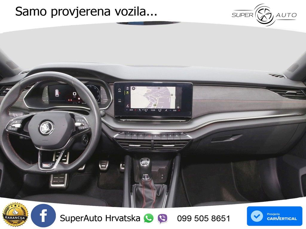 Škoda Octavia Combi RS 2.0 TSI (245 KS) LED+GR SJED+ACC