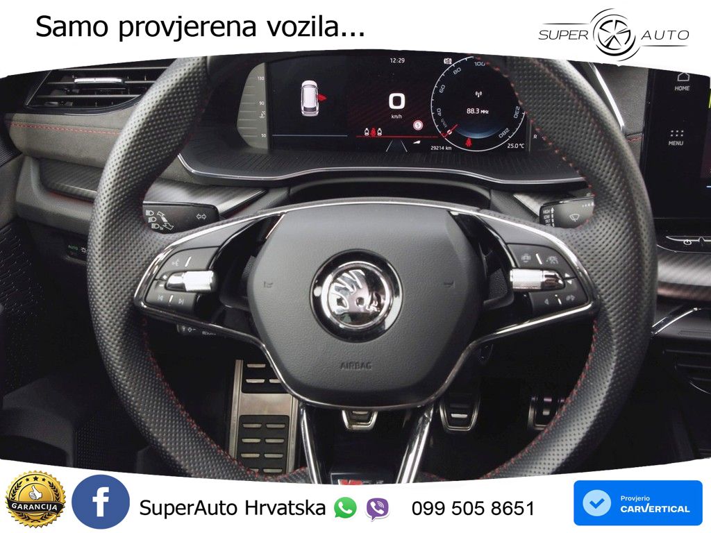 Škoda Octavia Combi RS 2.0 TSI (245 KS) LED+GR SJED+ACC