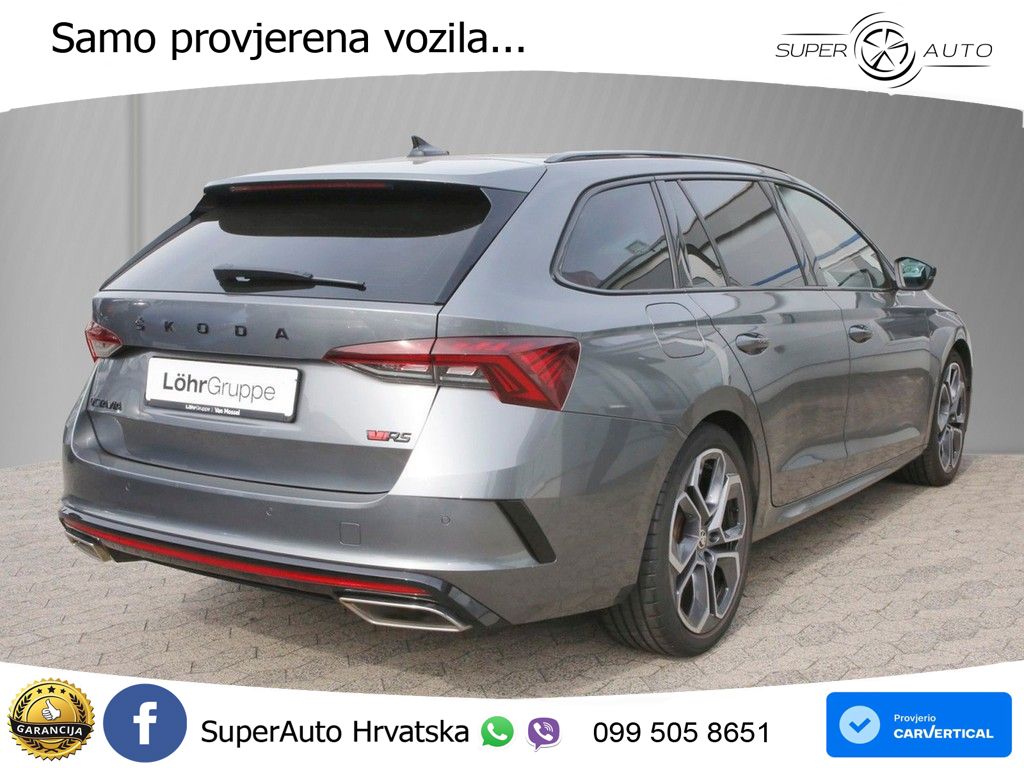 Škoda Octavia Combi RS 2.0 TSI (245 KS) LED+GR SJED+ACC