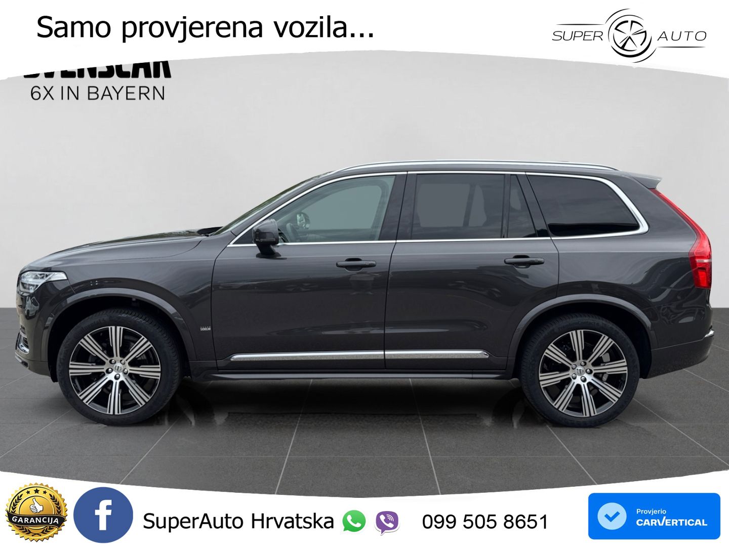 Volvo XC90 2.0 B5 Diesel AWD Automatic ZRAČNI+ACC+GR SJED+KAM+PANO