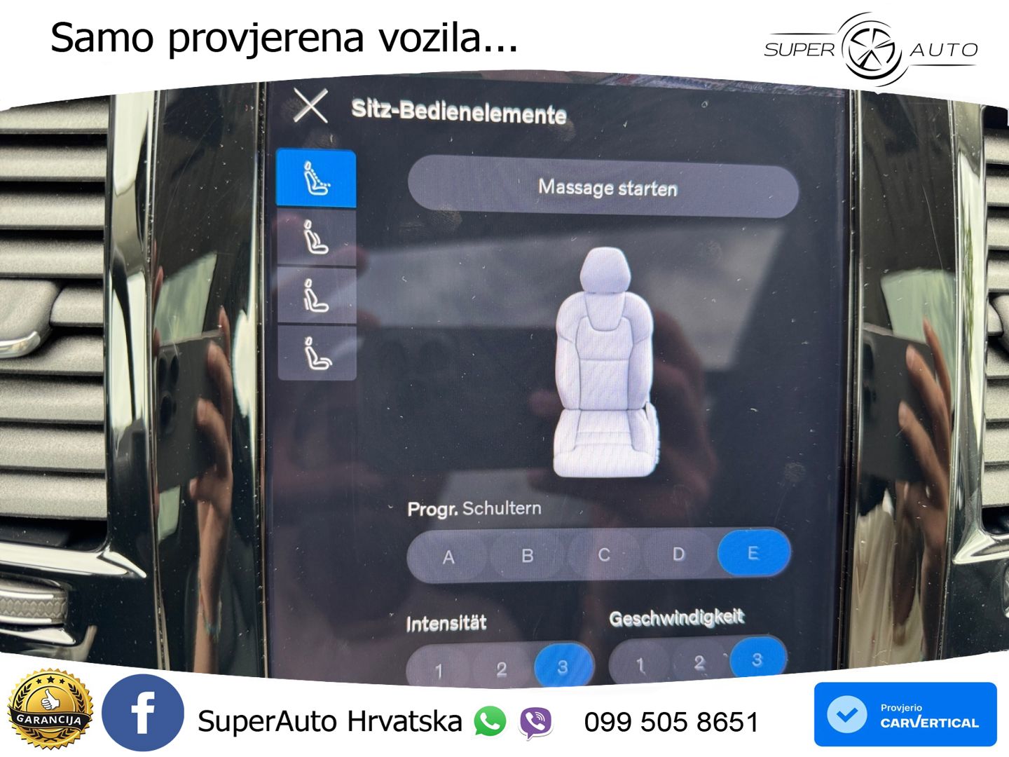 Volvo XC90 2.0 B5 Diesel AWD Automatic ZRAČNI+ACC+GR SJED+KAM+PANO