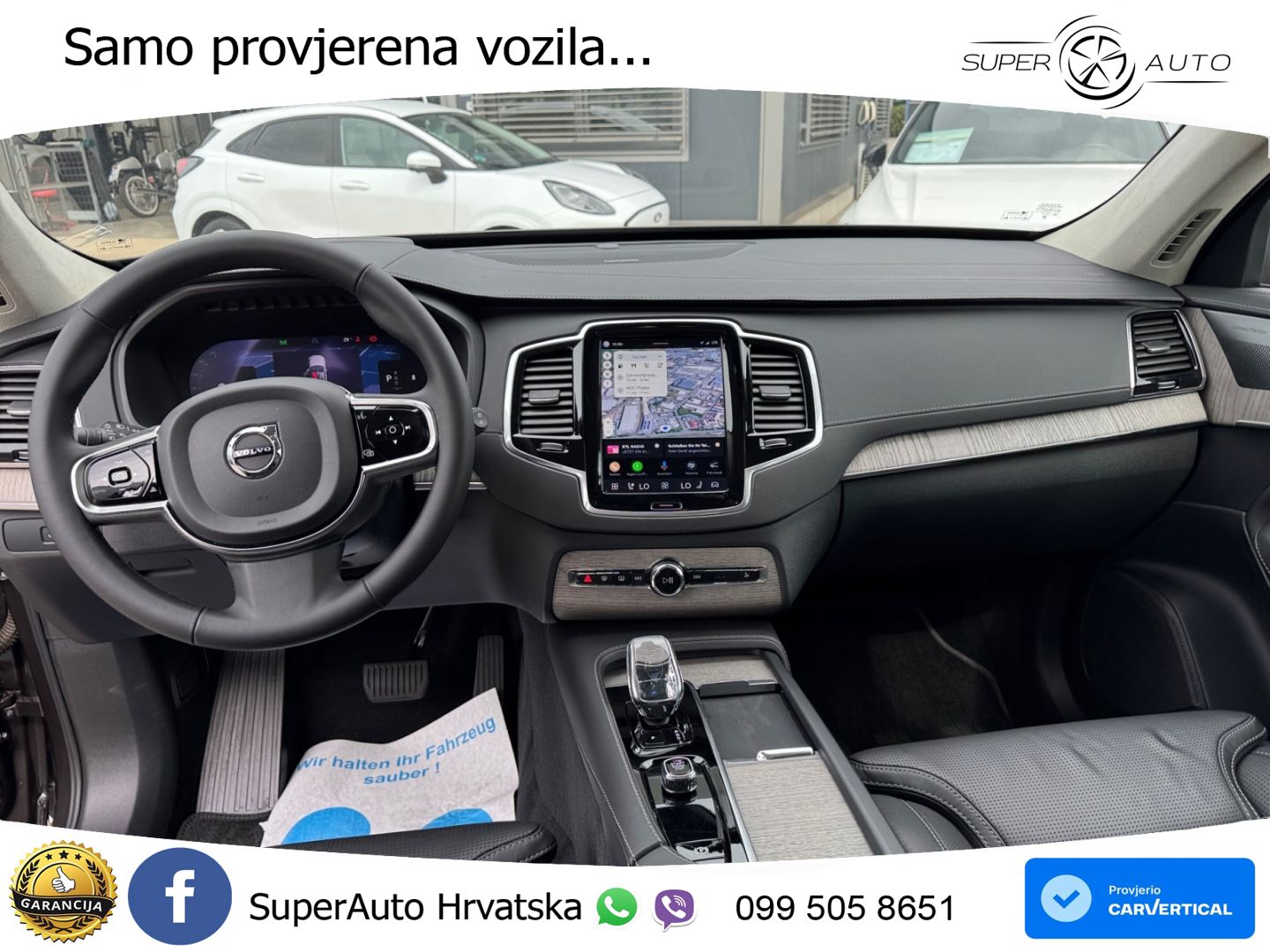 Volvo XC90 2.0 B5 Diesel AWD Automatic ZRAČNI+ACC+GR SJED+KAM+PANO