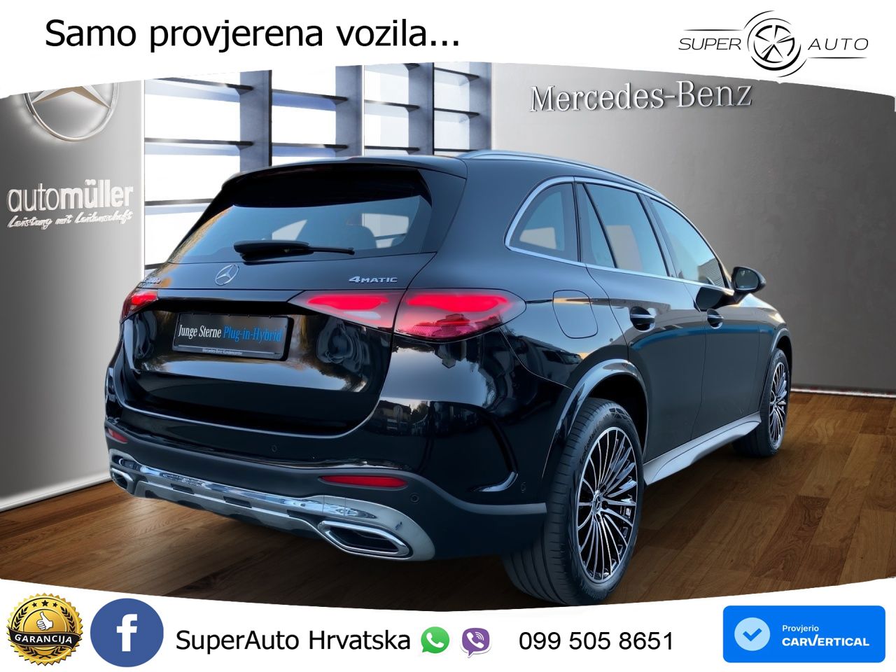 Mercedes GLC 400e (381 KS) 4MATIC 9G-TRONIC AMG LED+GR SJED+ACC