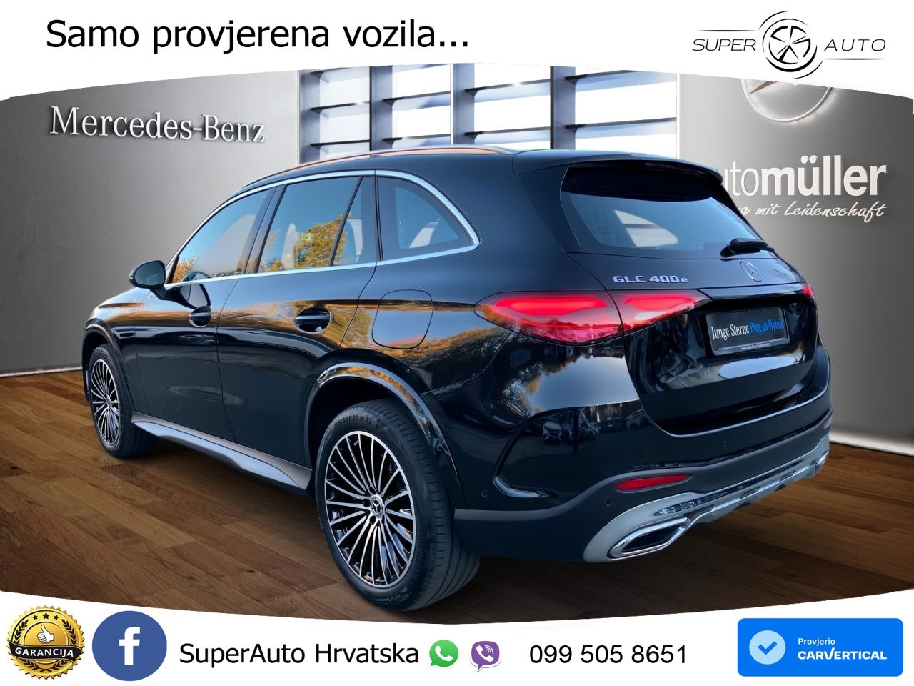 Mercedes GLC 400e (381 KS) 4MATIC 9G-TRONIC AMG LED+GR SJED+ACC