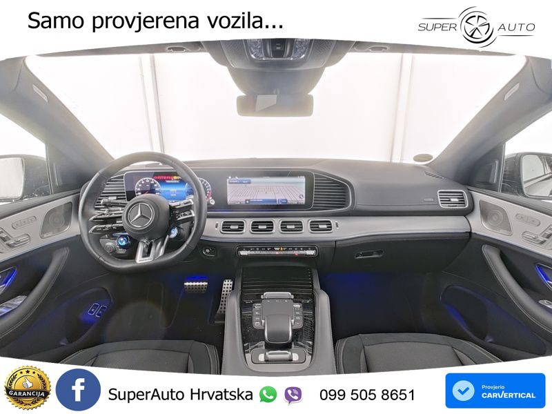 Mercedes AMG GLE Coupe 53 (544 KS) 4MATIC+ AMG SPEEDSHIFT TCT 9G ACC+HEAD+GR SJED+360+PANO