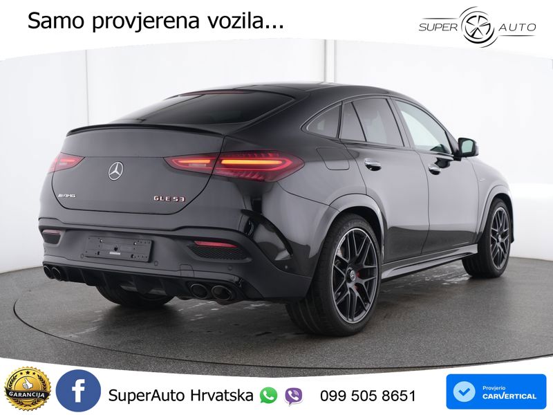 Mercedes AMG GLE Coupe 53 (544 KS) 4MATIC+ AMG SPEEDSHIFT TCT 9G ACC+HEAD+GR SJED+360+PANO