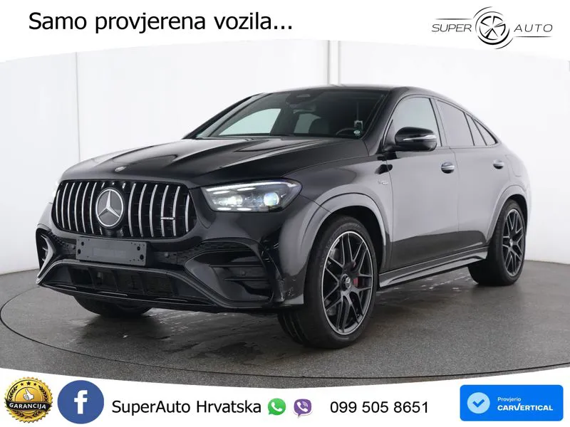Mercedes AMG GLE Coupe 53 (544 KS) 4MATIC+ AMG SPEEDSHIFT TCT 9G ACC+HEAD+GR SJED+360+PANO